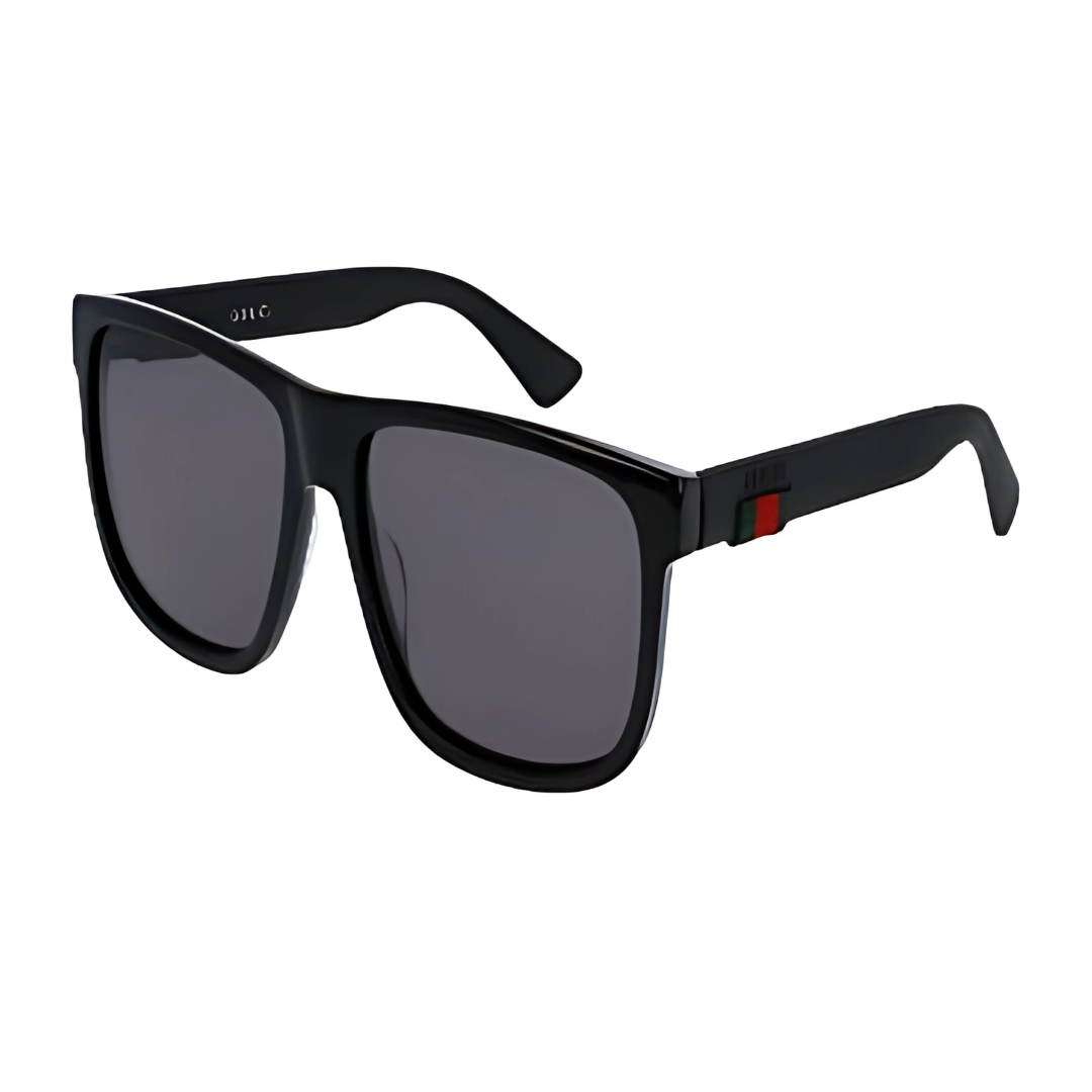 Gucci GG0010S - {001} Black & Black Lens Grey, 58-16-145