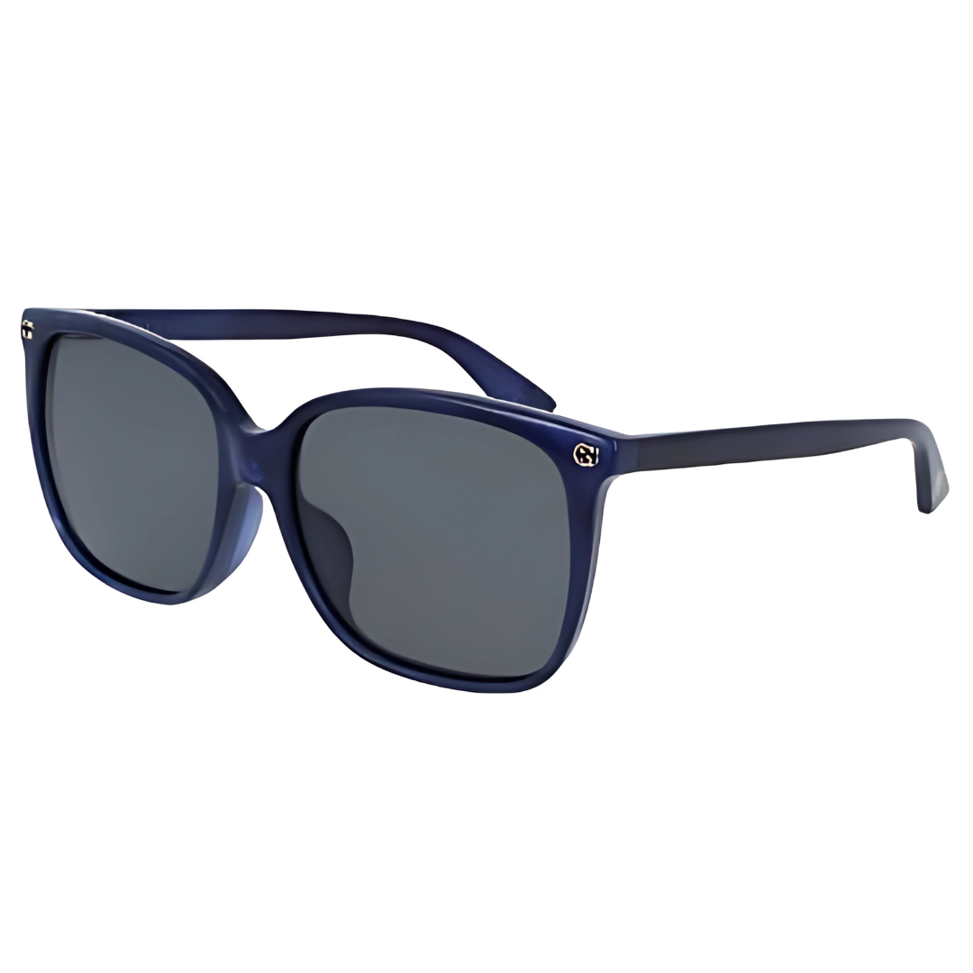 Gucci GG0022SA - {003} Blue & Blue Lens Grey, 57-16-145