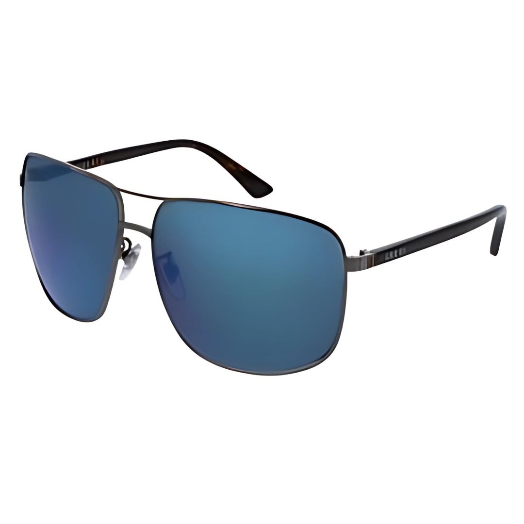 Gucci GG0065SK - {003} Gunmetal & Havana Lens Blue, 66-14-135