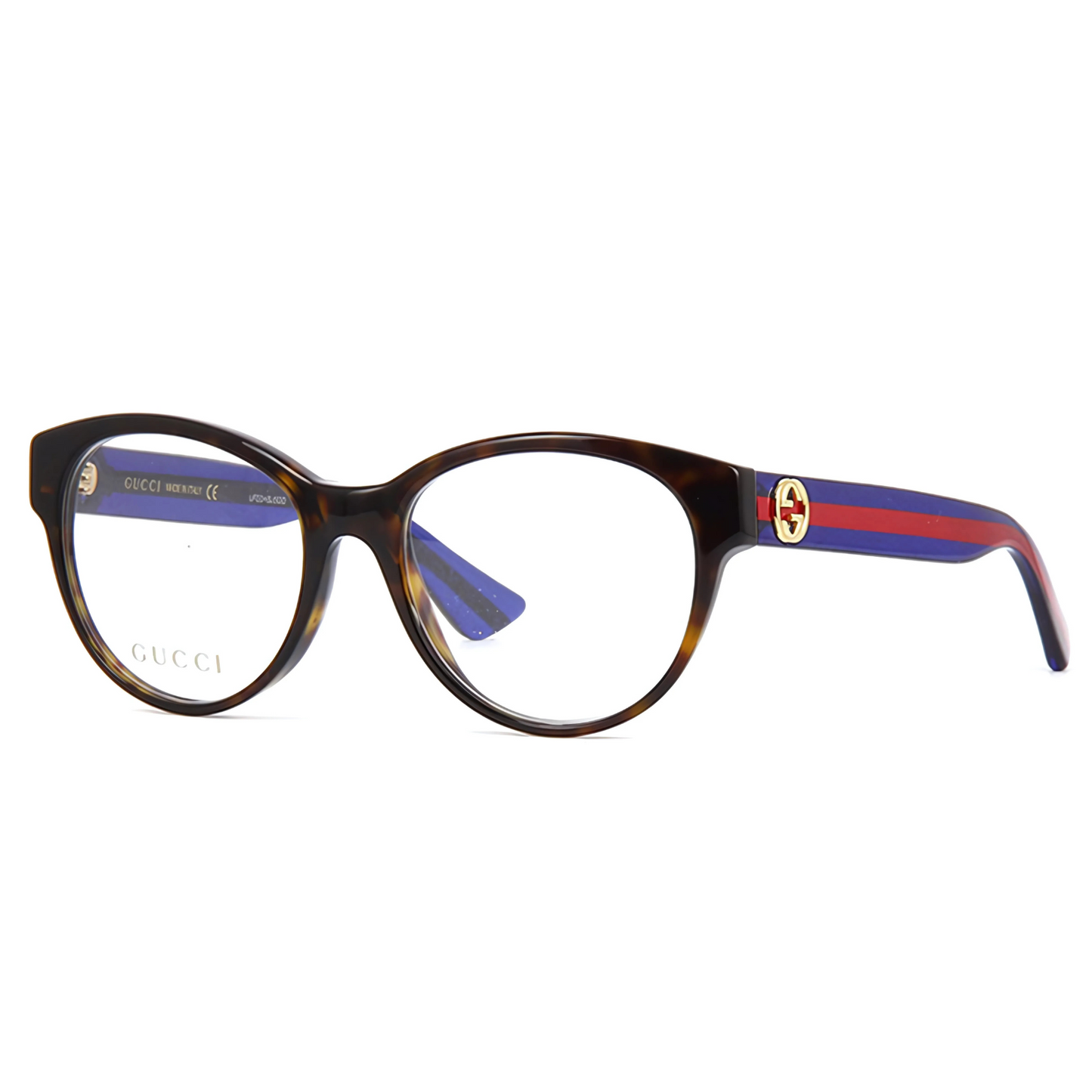 Gucci GG0039O - {003} HAVANA BLUE, 52-18-140