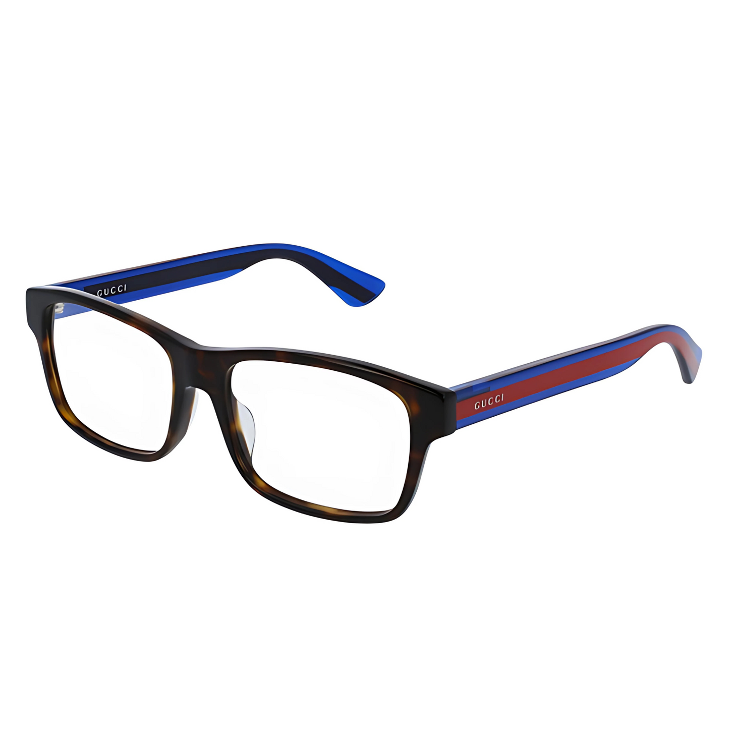 Gucci GG 0006O - {007} HAVANA BLUE TRANS, 55-18-145