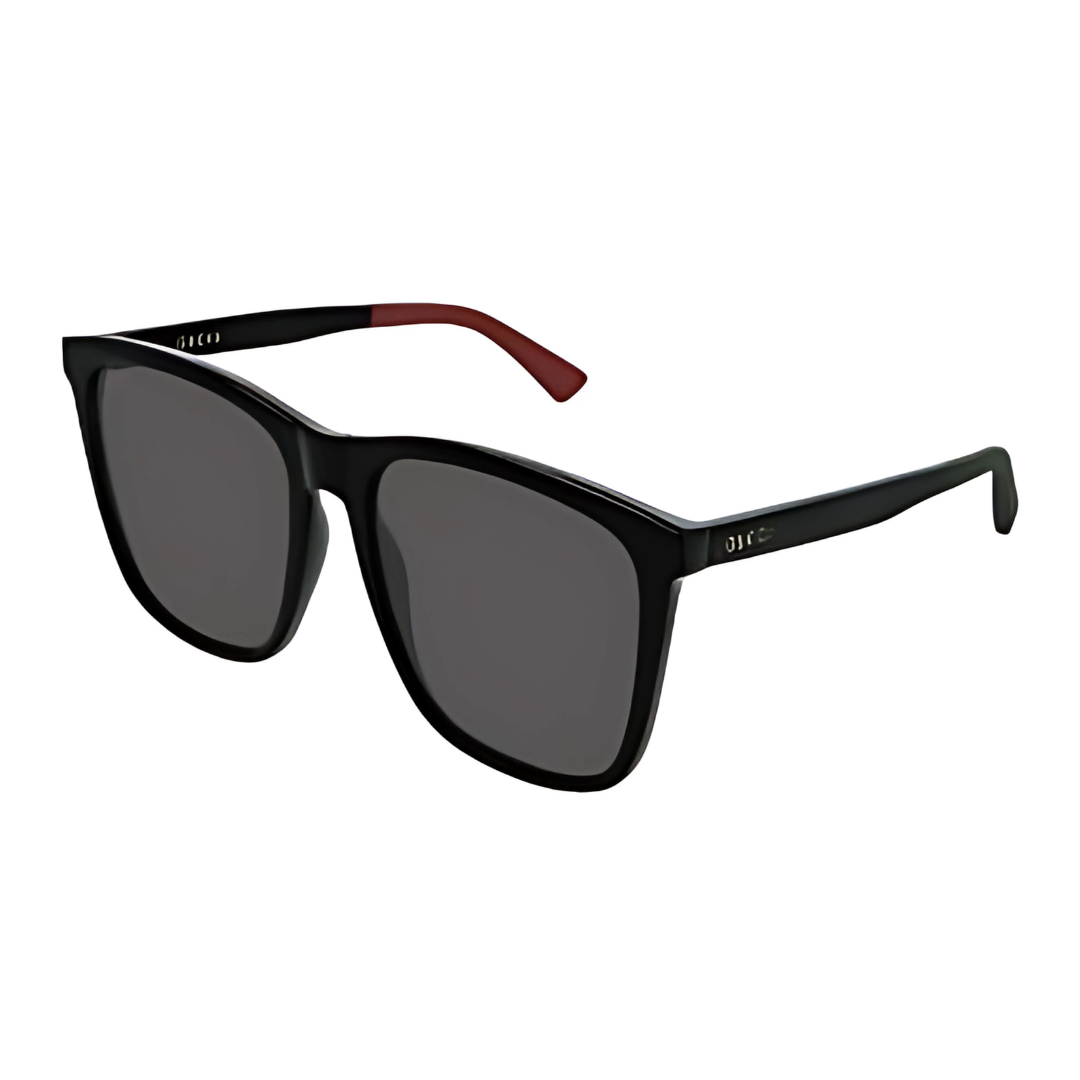 Gucci GG0404S - {008} Black & Black Lens Grey, 58-18-145