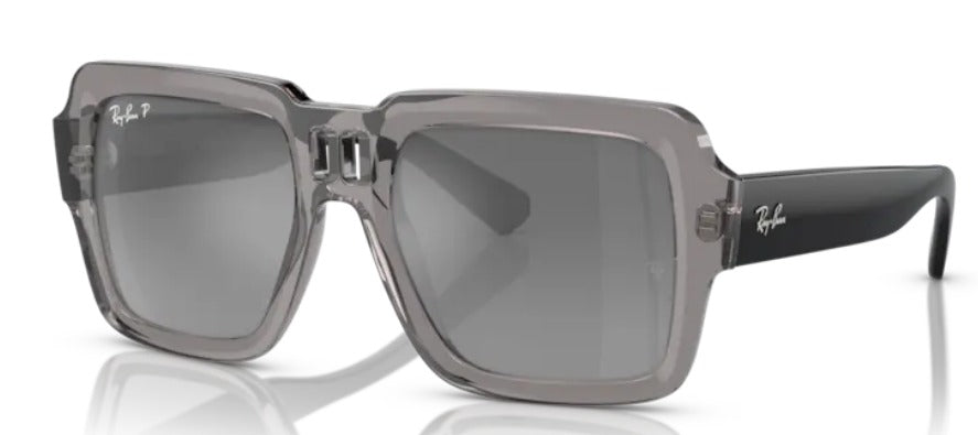 Ray-Ban 0RB4408 - Magellan-672582 - Transparent grey Polarized