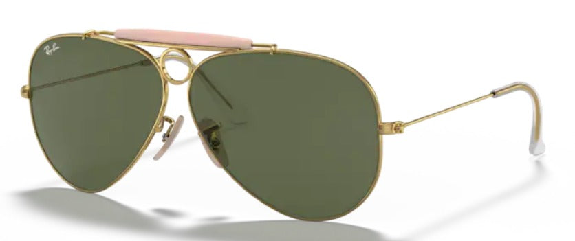 Ray-Ban 0RB3138 - Shooter-001 - Arista gold